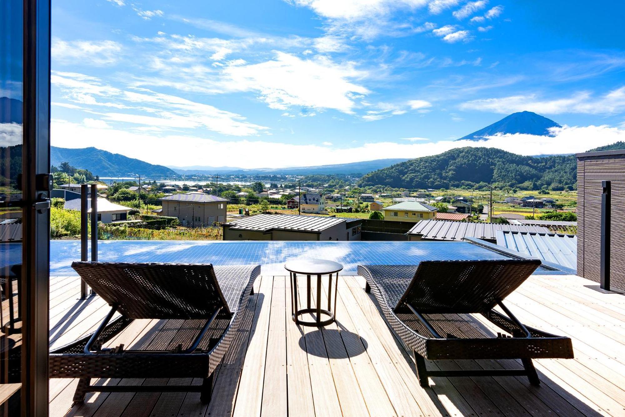 Fuji View And Spa Resort Tsumugi Kawaguchiko Fujikawaguchiko Exterior photo